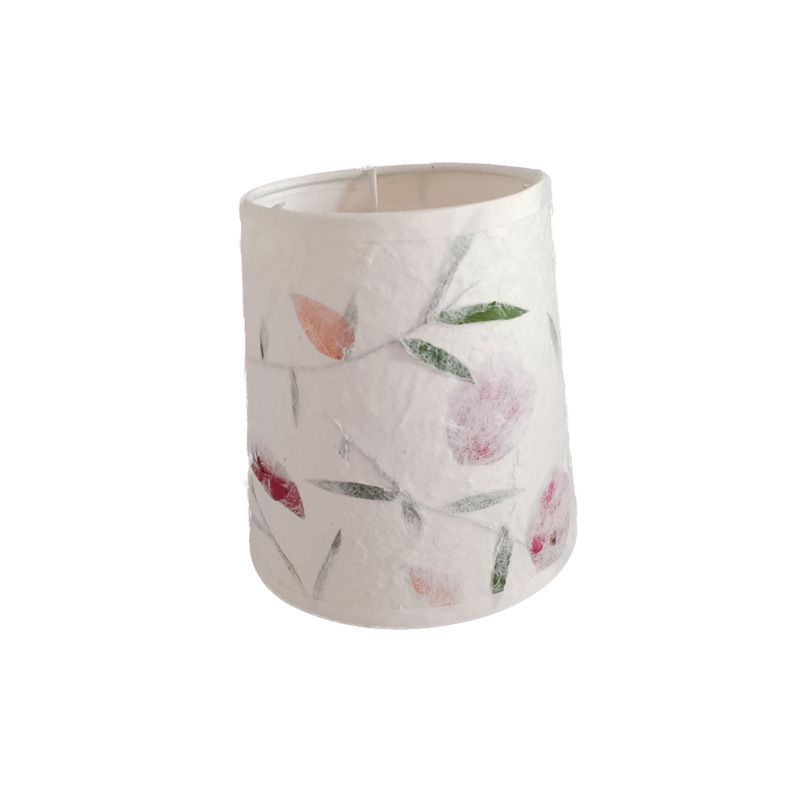 Creativo moderno medio flor antigua papel Shell lámpara accesorios se pueden enviar a profesores y compañeros exquisitos regalos