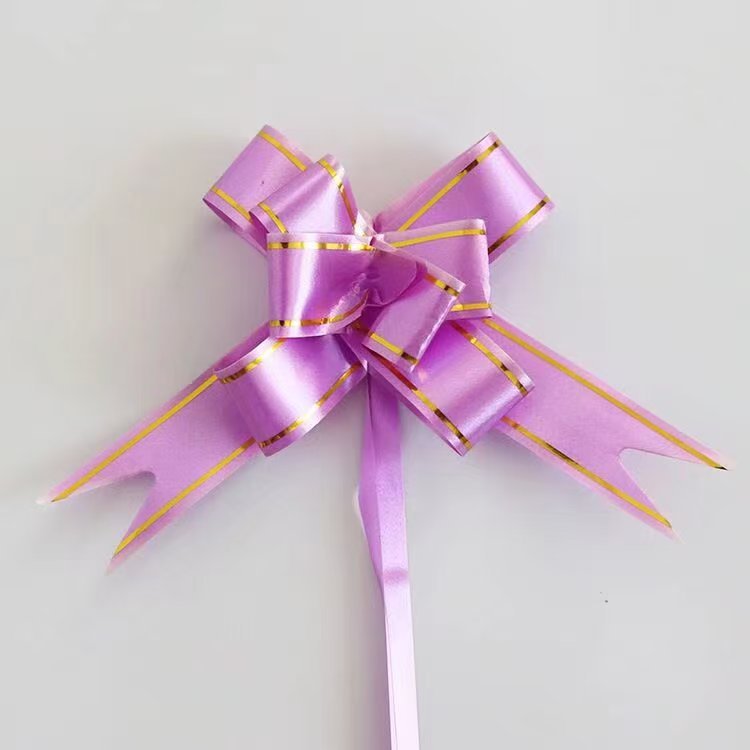 N ° 18 flor tirada a mano regalo de Navidad embalaje corbata flor decoración de la boda vacaciones cinta tirar flor fábrica al por mayor