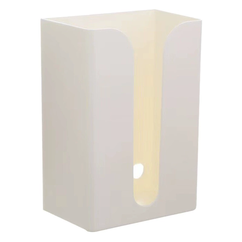 Бесшовная бумажная коробка с наклейками без перфорации Настенный держатель для салфеток Креативная простая пластиковая многофункциональная коробка для туалетной бумаги