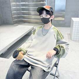 童装男童春秋款长袖t恤衫2025新款儿童春季卫衣中大童打底衫潮酷T
