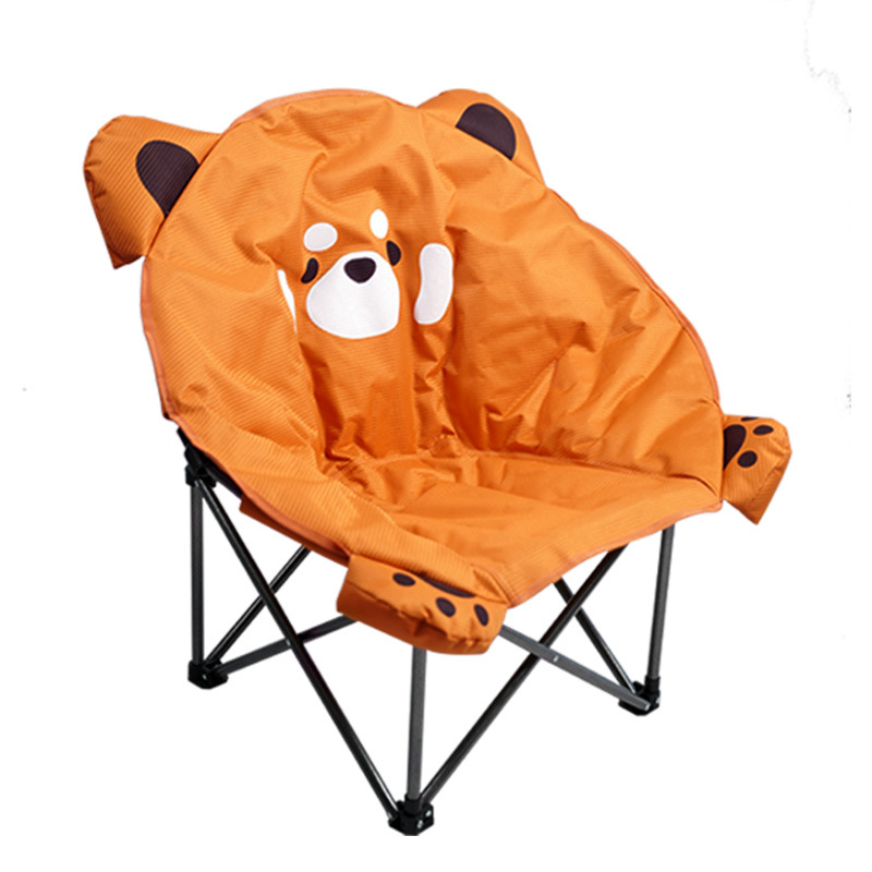 Silla de luna para niños al aire libre del Himalaya, respaldo alto, reclinable, ensanchado, silla perezosa portátil para acampar para bebés