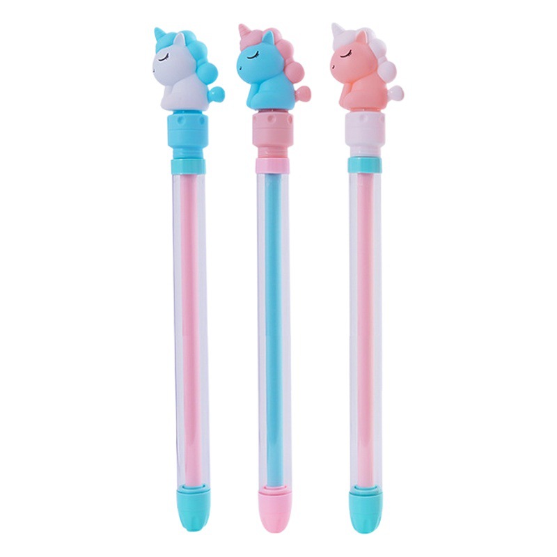 Pistola de agua para niños juguete dinosaurio unicornio pistola de agua tipo de extracción de agua de gran capacidad para niños playa al por mayor