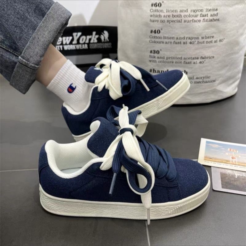2025 primavera nuevos zapatos de mujer, suela suave, pies no cansados, zapatos de pan, hombres y mujeres chic, parejas, zapatos deportivos y casuales de todo fósforo