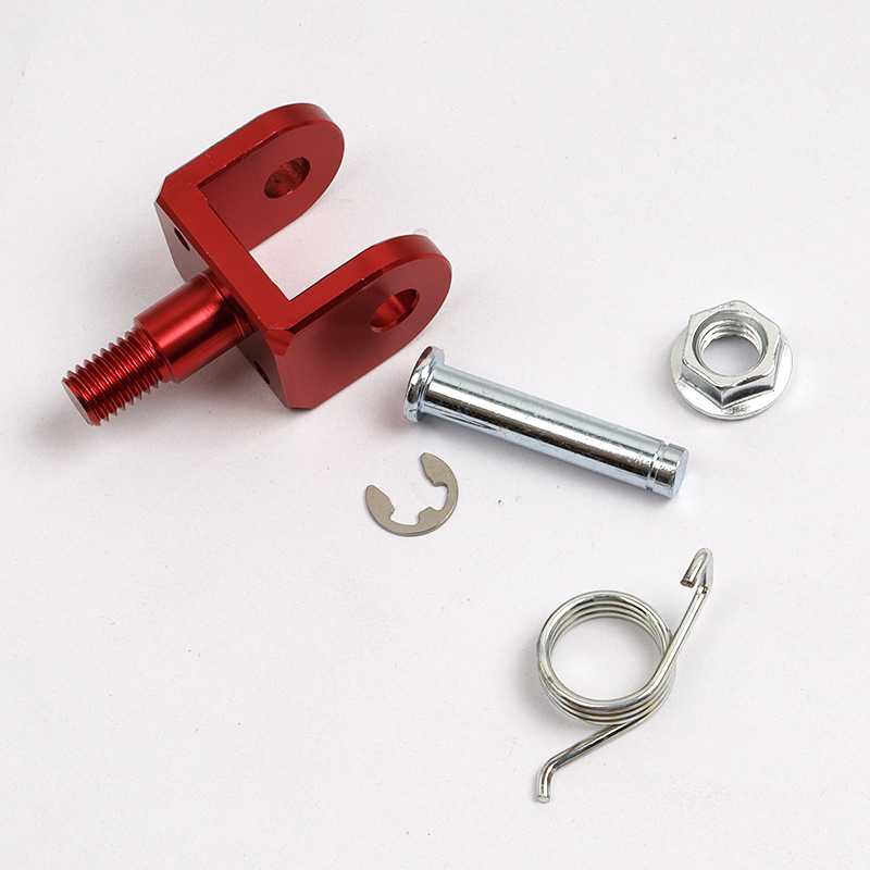Modified parts suitable for Surron Light Bee and Tali include left and right footpeg brackets, footrest connecting brackets, and footrest forks