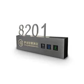 酒店指示牌;铭牌