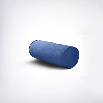 Leather Seat Headrest Car Headrest - alcantara-cylindrical-scientific-neck-pillow-with-holes-4175-light-blue