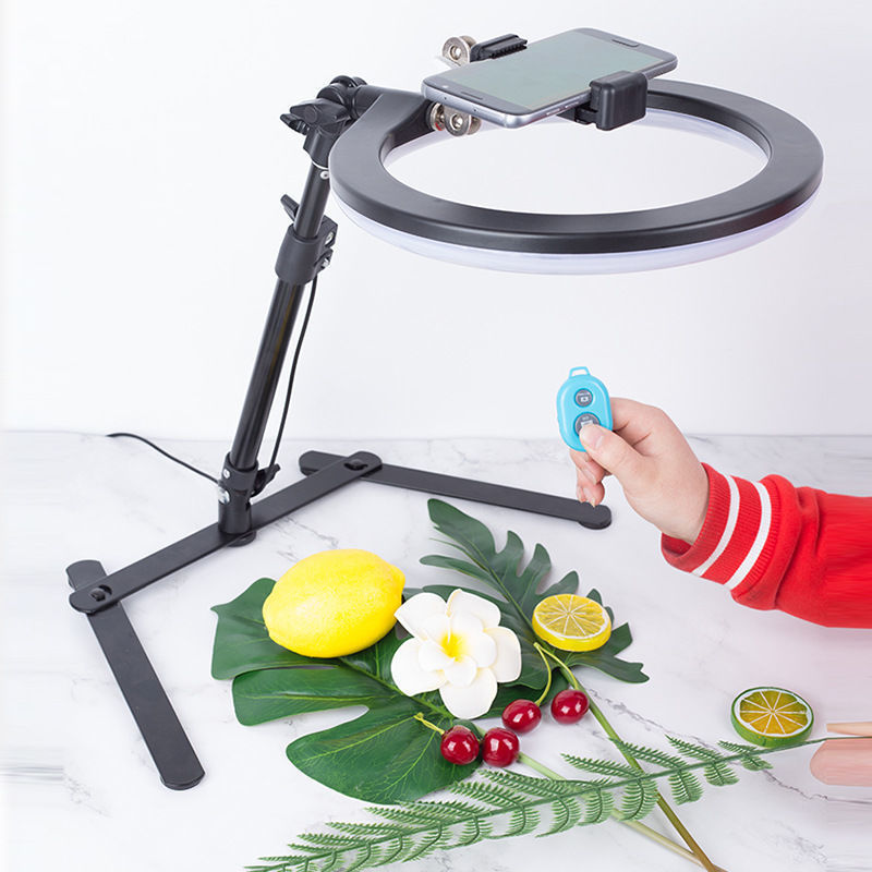 Overhead Bracket desktop mobile phone live broadcast videotape Video network Sellers Fill Light Multi-angle shot Bracket