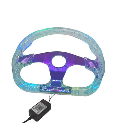 Racing Transparent Crystal: Qìchē Steering wheel