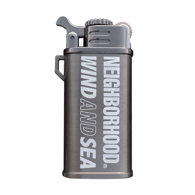 Dropshipping Trendy Brand NBHD Shawn Yue Flip-top Flint Jet Lighter, Recommended Zinc Alloy Refillable Flame-retardant_voghion.com