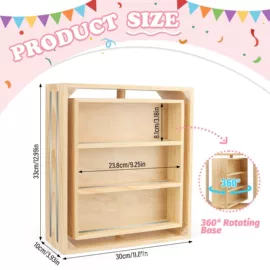 木盒;收纳架;木托盘