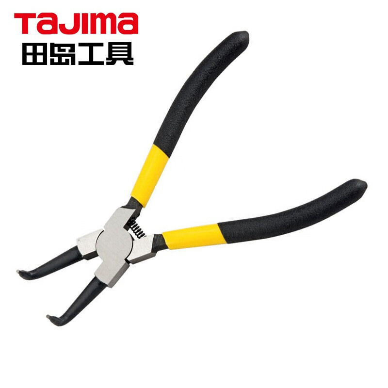 Tajima TAJIMA 1206-2092 pinzas (alemán) para agujeros con garra curva 175mm image 1