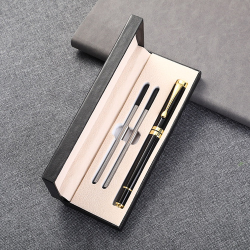 Business ball pen gift set with printed logo, combined stationery gift box set, gel pen for teachers and leaders