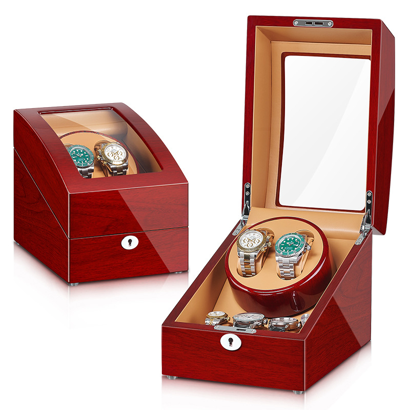 En stock reloj al por mayor Shaker reloj mecánico automático reloj eléctrico convertidor motor reloj Shaker reloj caja de almacenamiento