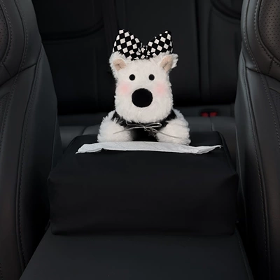 New Model West Highland Car: Car tissue box/set