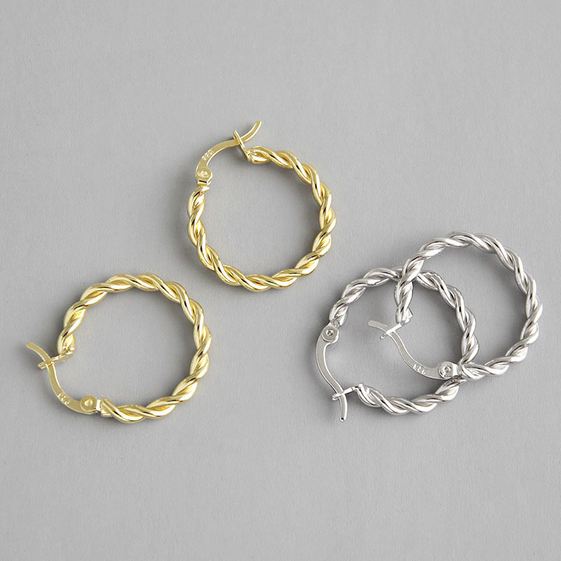 simple twist earrings fashion personality earrings ear bucklepicture11