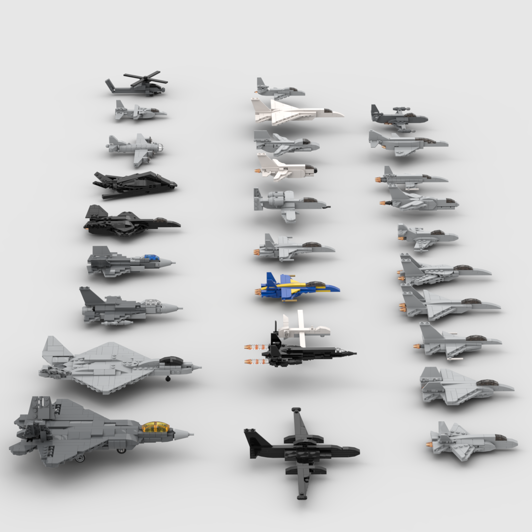 Конструктор-кирпичи J-35 Фигура 16 военно-исторический у США-Советский Российский истребитель нападения вертолёт транспортный самолёт сборка MOC военные игрушки