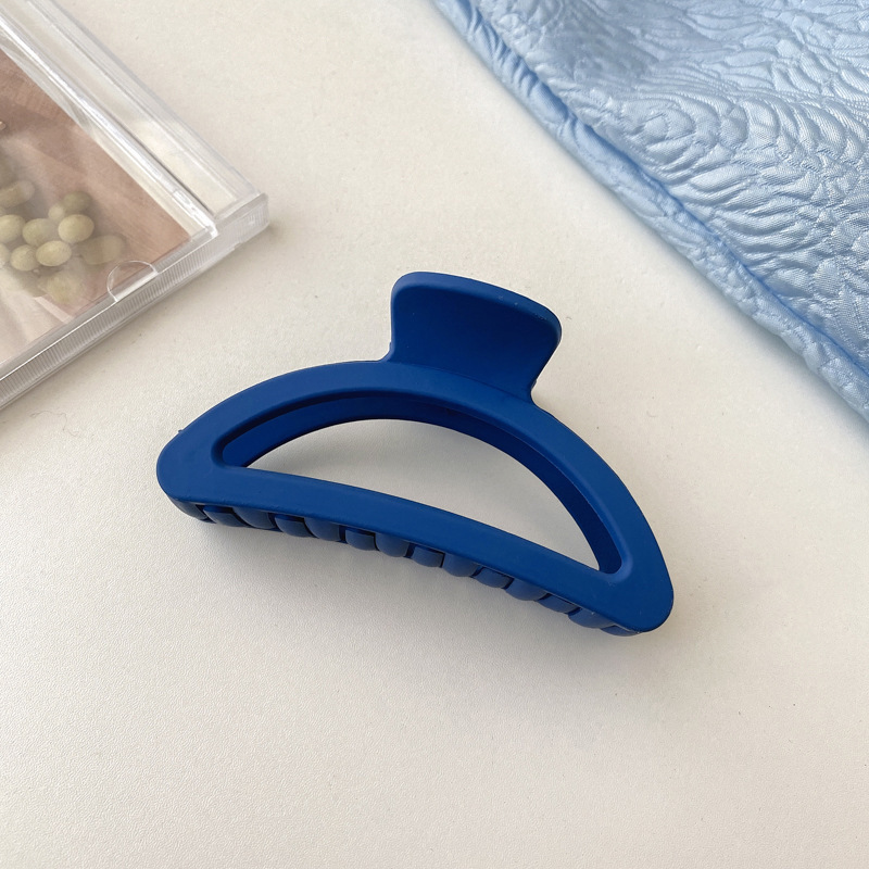 La parte posterior de la cabeza horquilla de perlas grande al por mayor pinza de metal ins pinza de tiburón sensación de alto nivel, simple, horquilla femenina