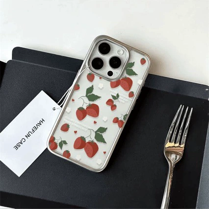 Совместимый с яблоком клубника, чехол для телефона, iPhone 14, 14promax, iphone, 12 штук