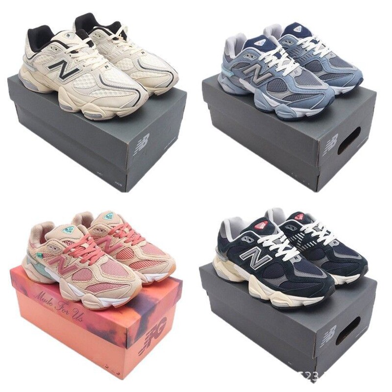 Putian Pure Original New Balance Running Shoes Nb9060 Elephant's Foot Unisex Versatile Dad Shoes Sports Shoes Mesh