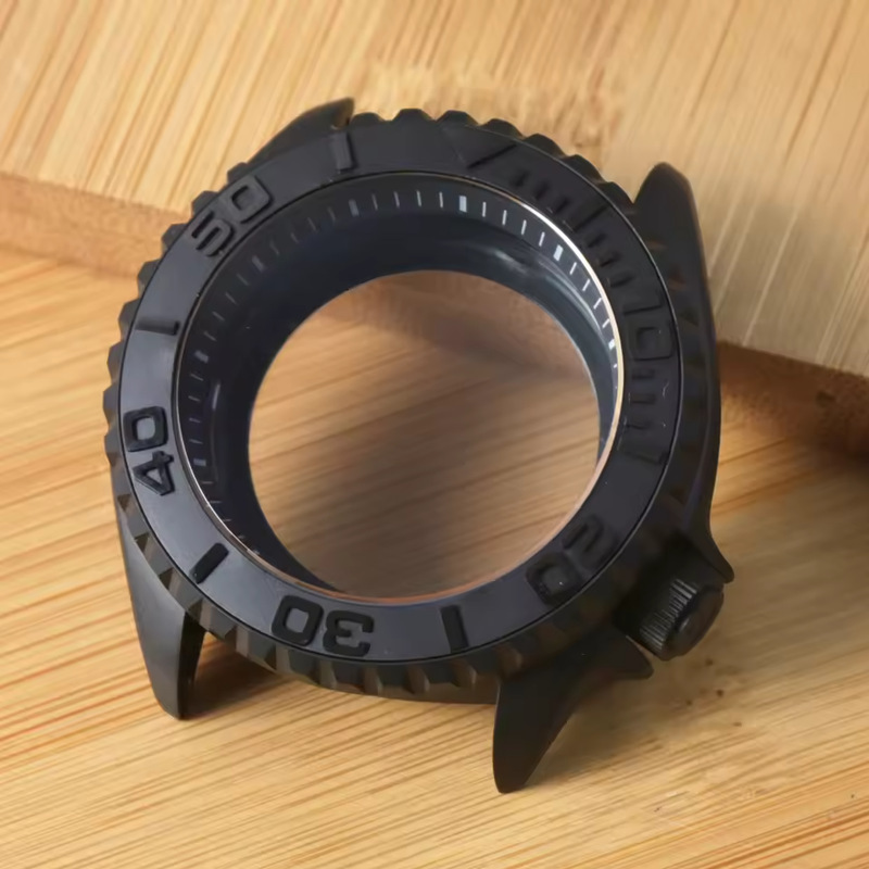 Watch Accessories Suitable for Skx007 42mm Frosted Black Case Bezel Suitable for Nh35 Nh36 Movement
