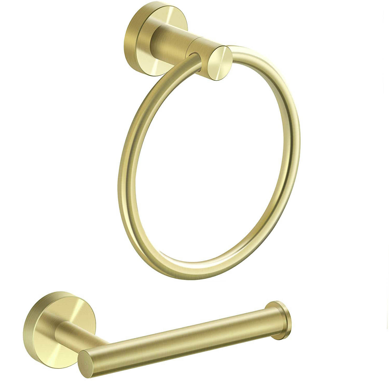 브러시드 골드 2 종 세트