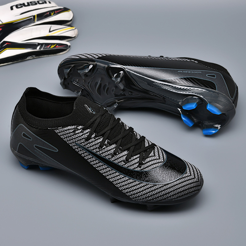 Botas de fútbol transfronterizas, nuevos zapatos deportivos de competición de corte bajo para niños y niñas, zapatos de entrenamiento de césped para estudiantes al por mayor