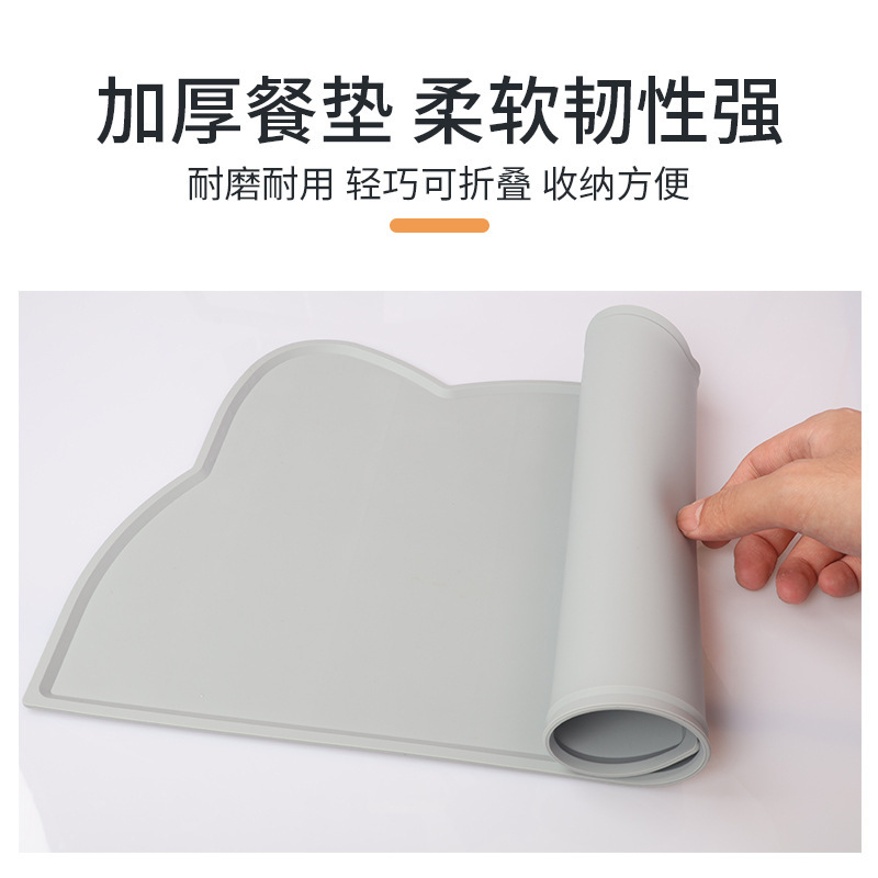 Amazonの最も人気のあるこぼれ防止、滑り止め、防水、お手入れが簡単な日用品ペットシリコンプレースマット、猫と犬のペットマット|undefined