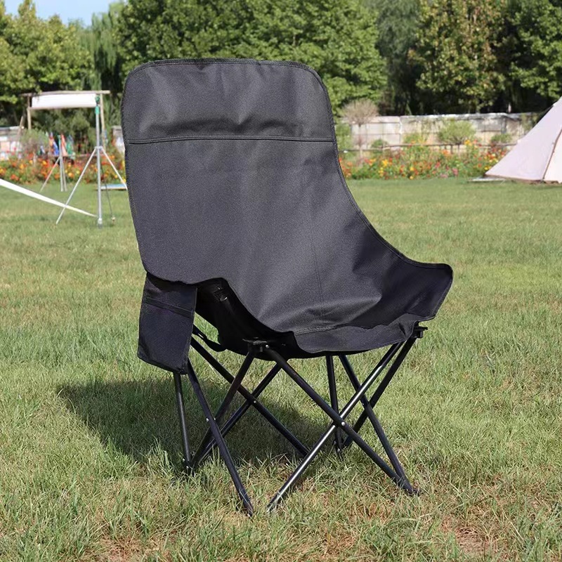 Ga Outdoor Beach Camping Style Equipment High Back Moon Foldableing Chair Kermit Fishing Chair Beach Chair Camping Style