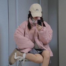 棉服女冬季短款小个子韩系保暖加厚棉衣外套面包服棉袄2025年新款