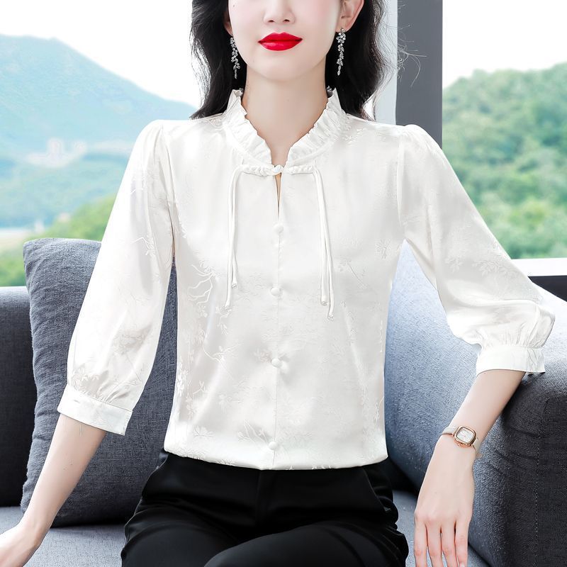 Silk summer shirt