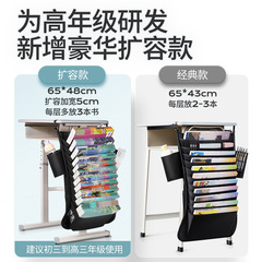 Wusheng Book Bag Desk Storage Student Hanging Bag Desk Hanging Book Bag High School Student Book Stand Classroom Desk Artifact Deskside