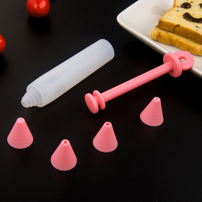 Two -head silicone decorative pen decorative mouth chocolate cream…
