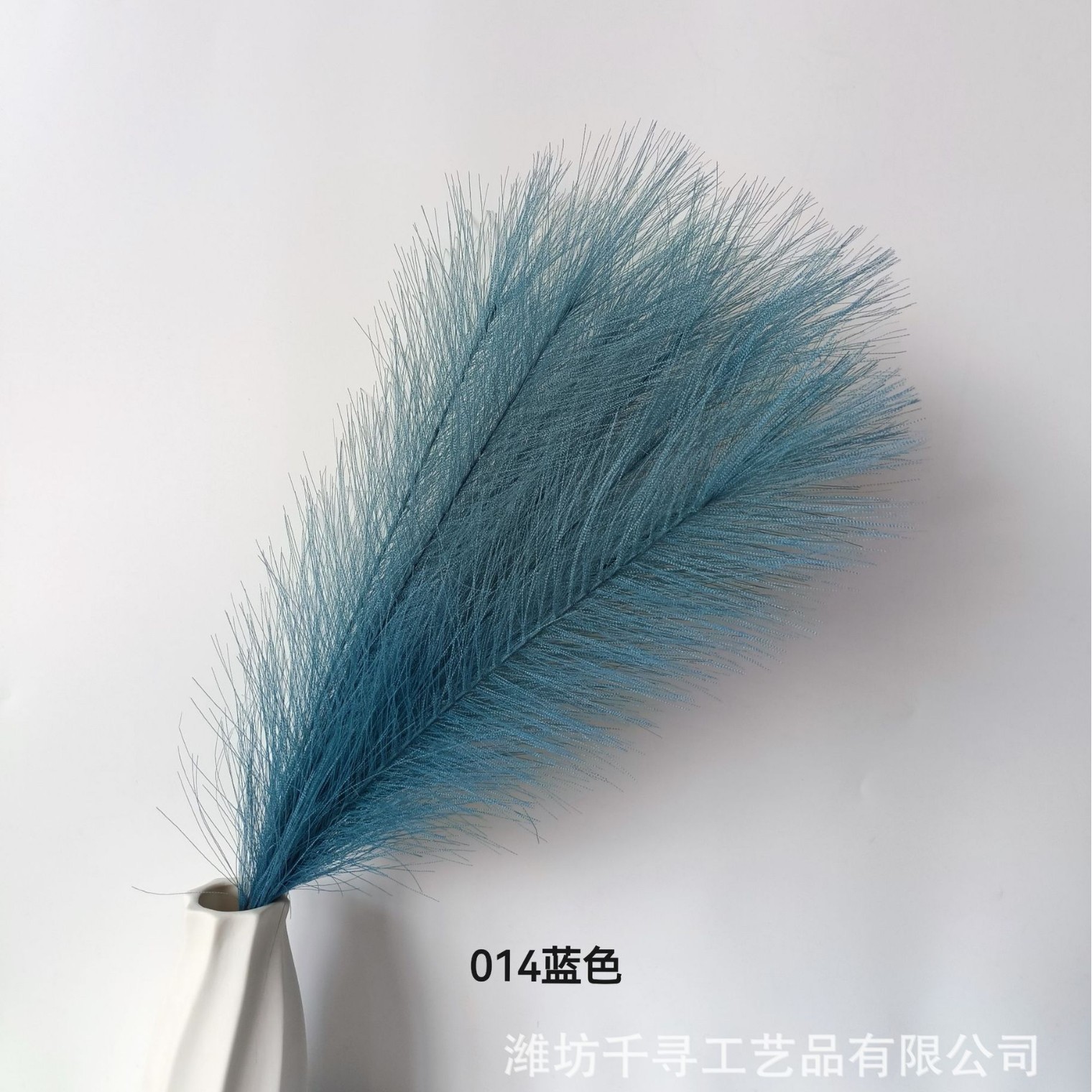 Amazon Venta caliente artificial Reed decoración del hogar artificial pampas hierba fábrica en stock pequeña caña al por mayor