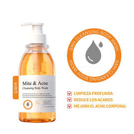 TK跨境爆款清洁沐浴露身体护理除螨祛痘沐浴液跨境专供品牌贴