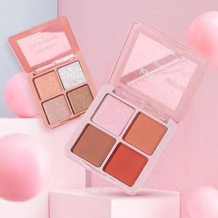 [Export/Cross-Border Lameila Only] Moran Color Glitter Pearlescent Waterproof Glitter Four-Color Eye Shadow Palette 5086