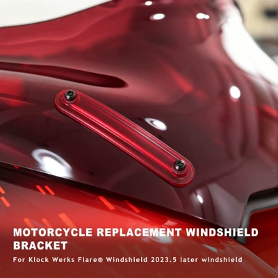Suitable for Harley Road Glide: Motorcycle front windshield