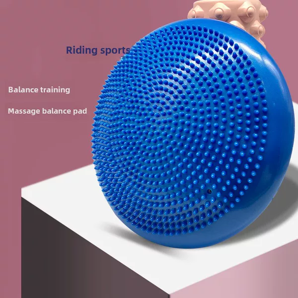 Balance Mat Yoga Massage Cushion Thickened Explosion-proof Balance Ball Inflatable Massage Cushion Balance Plate Cushion Wholesale