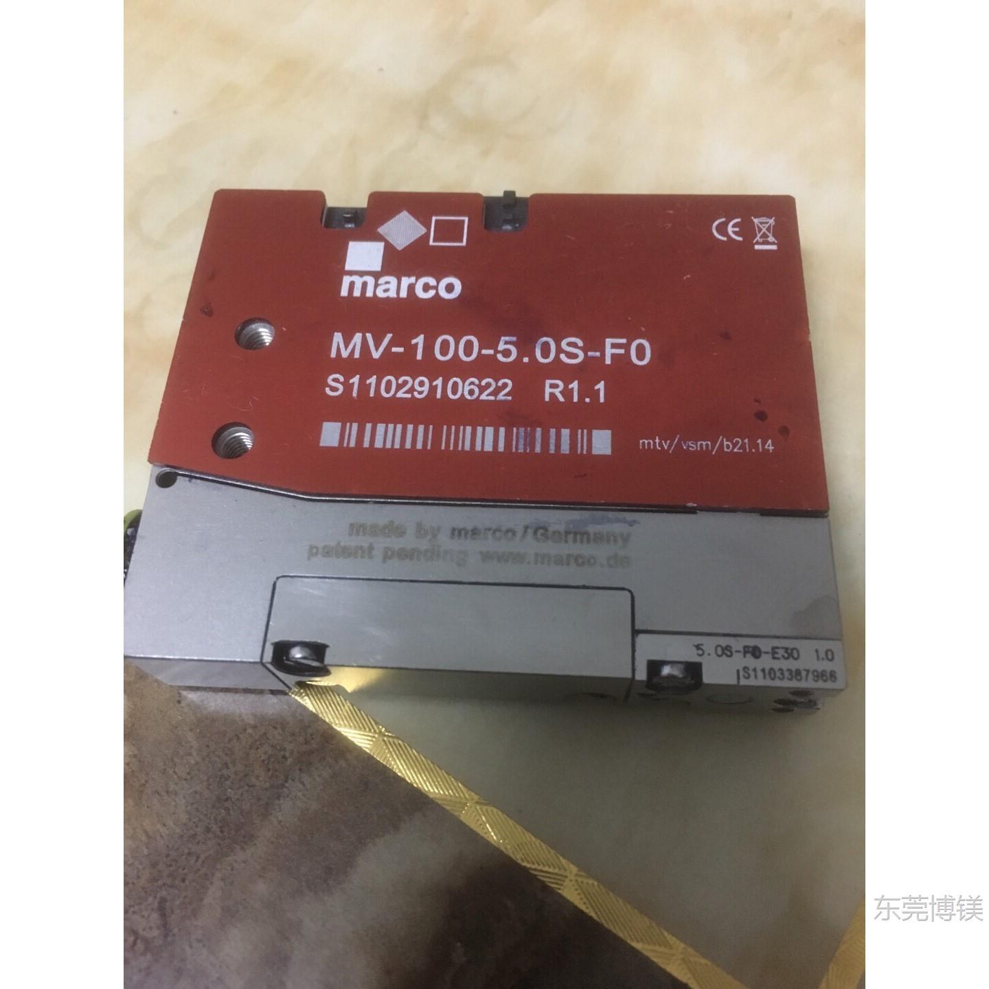 现货marco压电阀喷射阀MV-100-5.0S-F0顺丰包邮