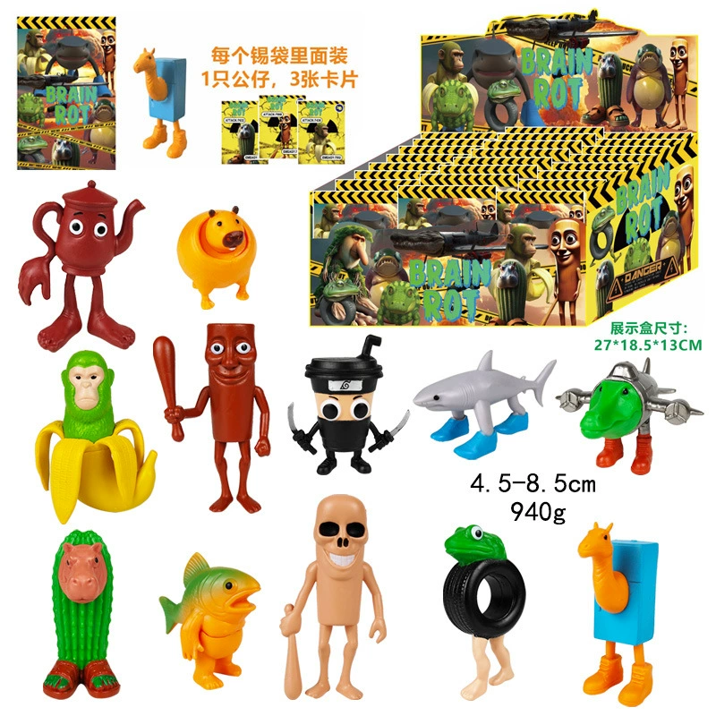 Фигура Шанхай Jing Tralala деревянная палочка-человек, assorted characters, пакет OPP, 0,4 кг