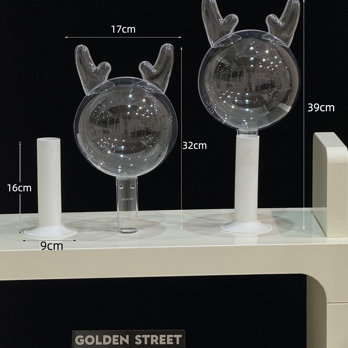 水晶龙宝波波球节日礼品鲜花包装零食抱抱桶厂家直销花束