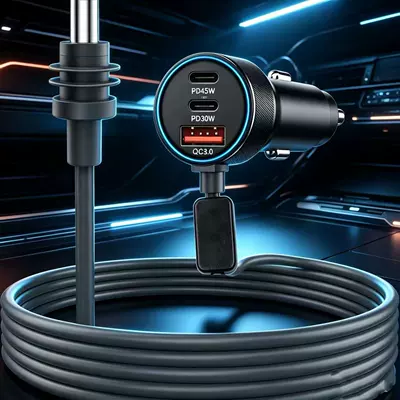 Mobil şarj cihazları – Cross-Border New Model Car Charger Fourth