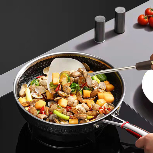 Wholesale Thickened Stainless Steel Ladle, Cooking Spatula, Soup Ladle, Strainer Set, Home Kitchen Complete Set, Heat-Resistant Professional