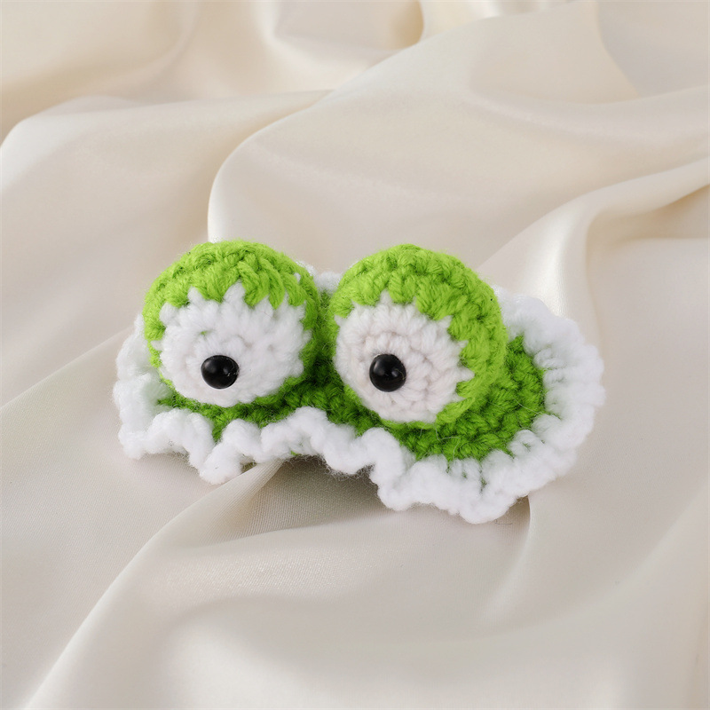 Cute Wool Knitted Hairpin Cartoon Animal Ears Little Yellow Duck Hairpin Bb Clip display picture 5