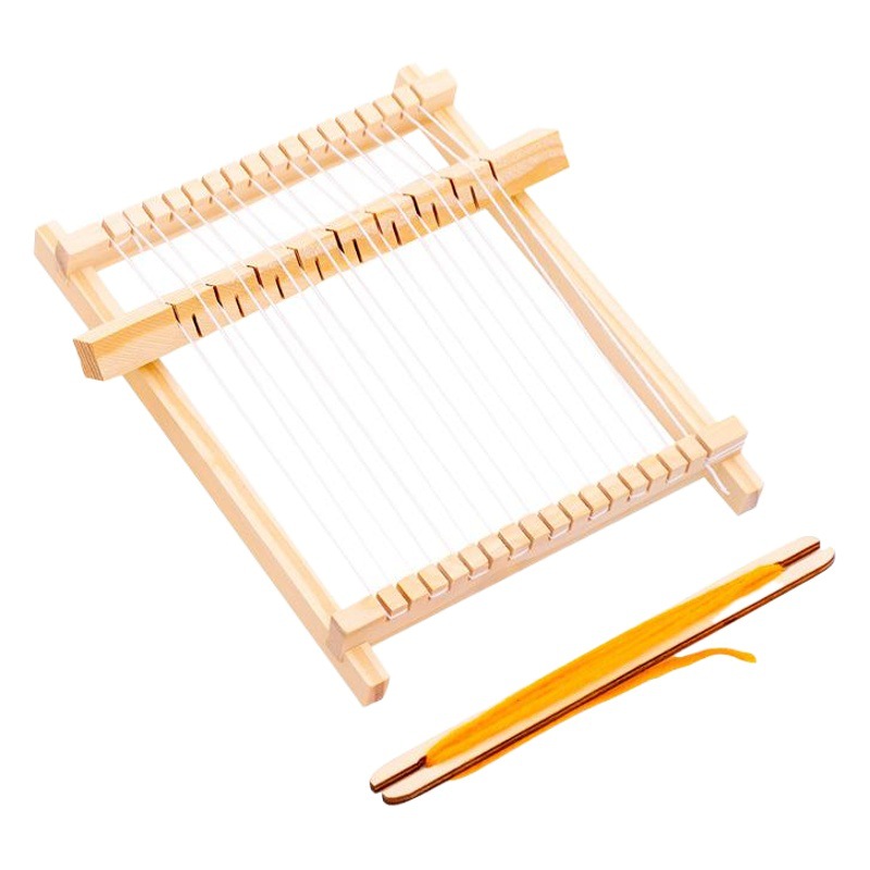 Tejedor infantil inventado a mano jardín de infantes diy experimento científico cerebro inteligente juguete práctico