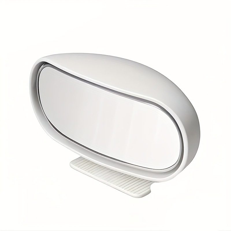 Qìchē – Large field of view rear view auxiliary mirror Blind Spot Mirror - blind-spot-mirrors-white-pair
