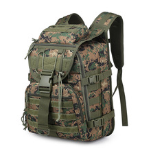 厂家X7战术电脑背包剑鱼包双肩背包旅行徒步野营包直户外迷彩背包