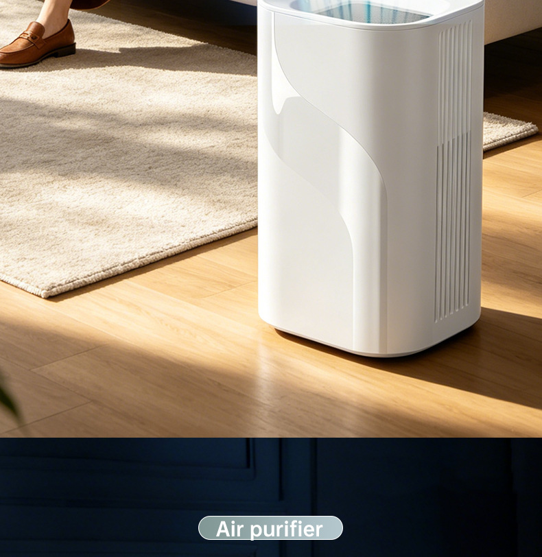 Yeni Model USB Çapraz Sınır Mini Amazon Ev Hava Temizleyicisi Yatak Odası Yurt Mavi Işık Aromaterapi Temizleyicisi