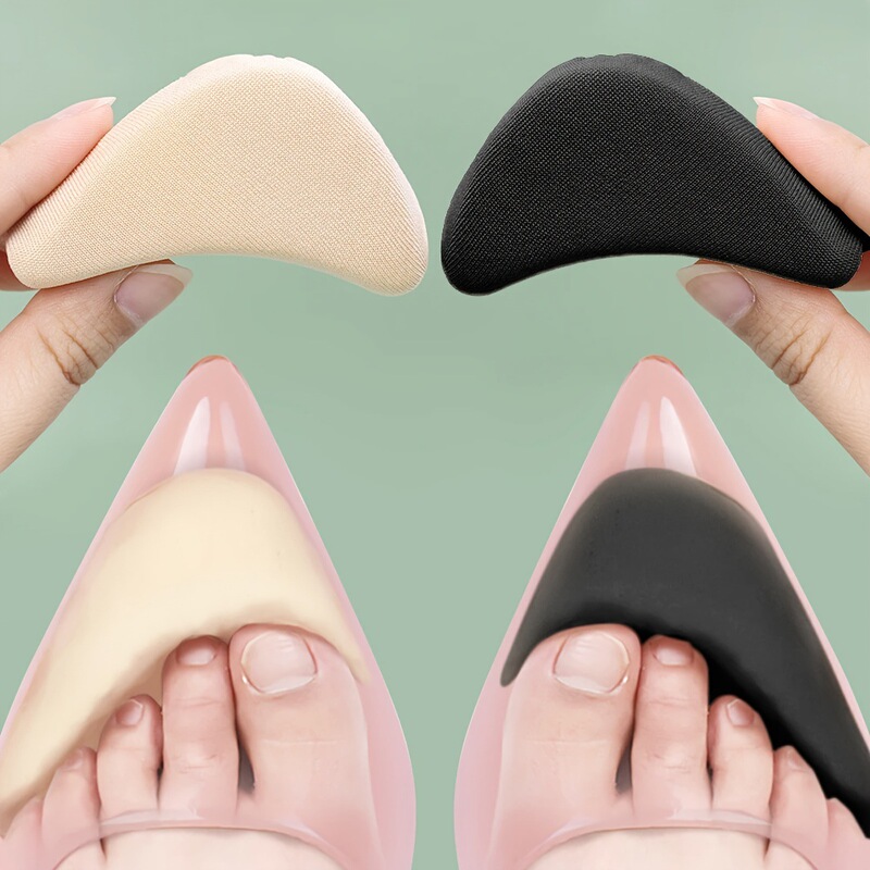 High Heels Head Plug Sponge Plug Men's and Women's Shoes Resize Adjustable Forefoot Pad Pain-proof Foot Pad Anti-abrasion Foot Insole