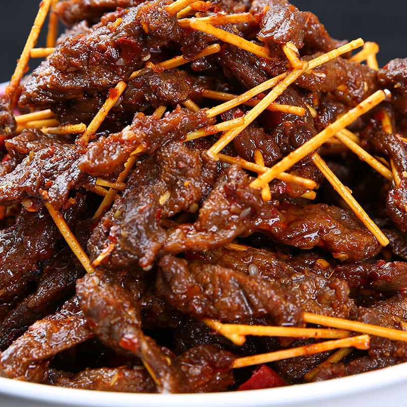 香辣零食湖南特产休闲香辣味牙签肉味肉串办公室特色麻辣小吃包邮