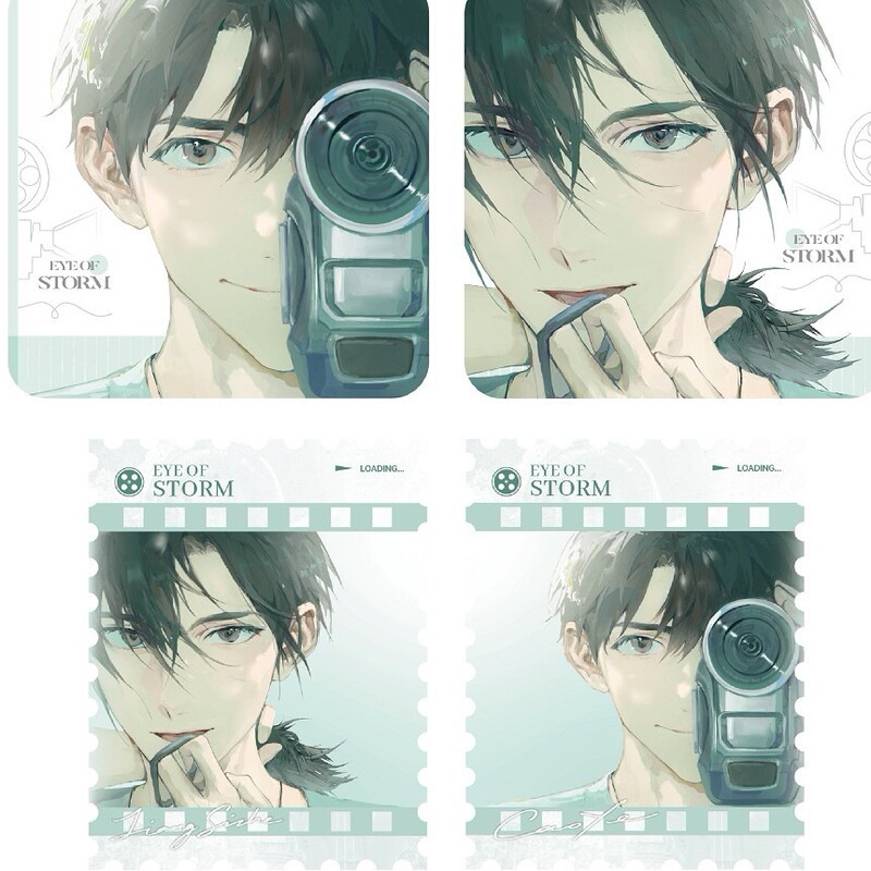 Authentic Typhoon Eye Phase 2 Xiaoman Series Peripheral Badges: Uninvited Guest, Sensory Overload, Love Tonight Authentic Typhoon Eye Phase 2 Xiaoman Series Peripheral Badges: Uninvited Guest, Sensory Overload, Love Tonight
